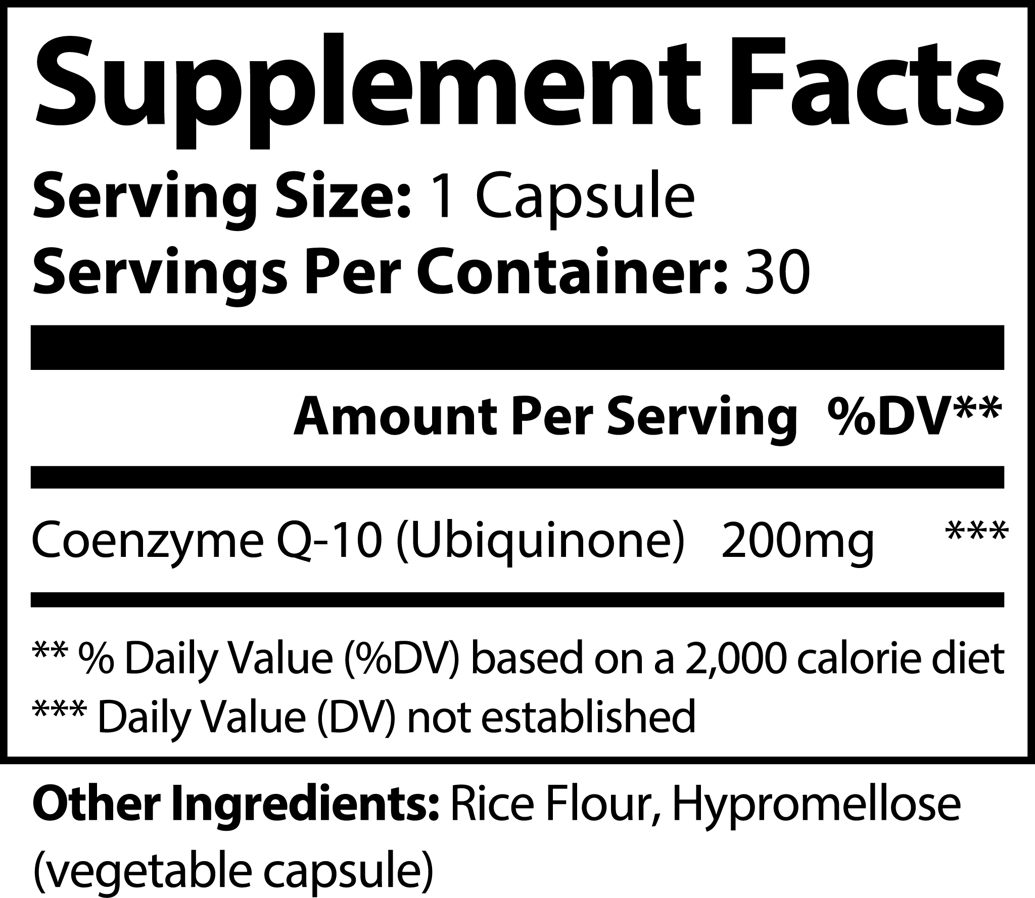 CoQ10 Ubiquinone