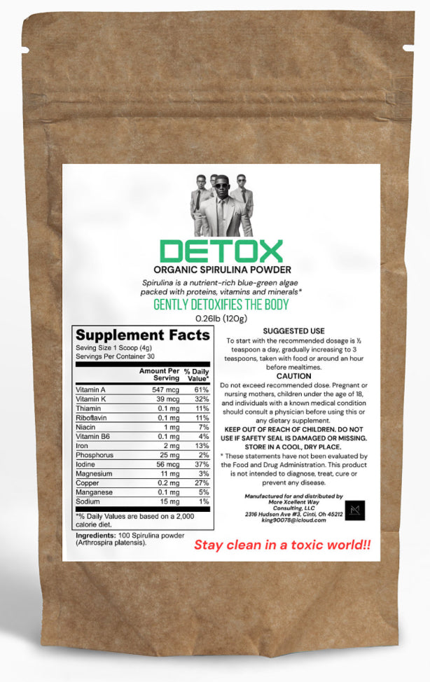 DETOX- Spirulina Powder