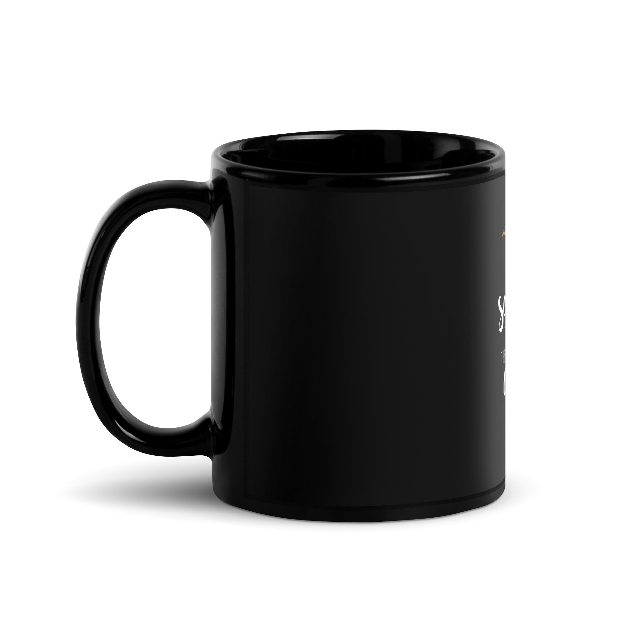 Black Glossy Mug