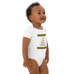 Organic cotton baby bodysuit